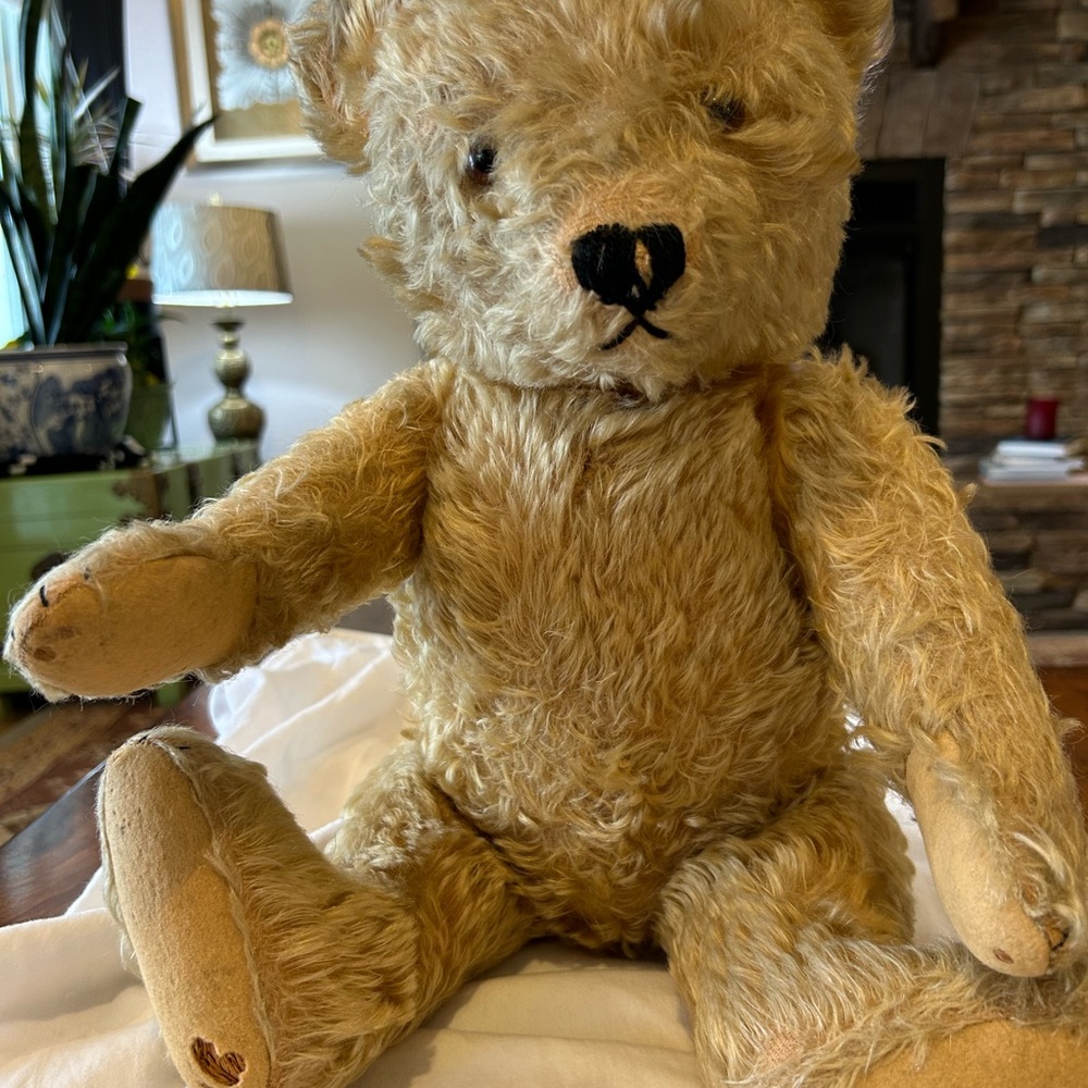 Antique Rare Early STEIFF ca 1905 German Mohair Teddy Bear STEIFF